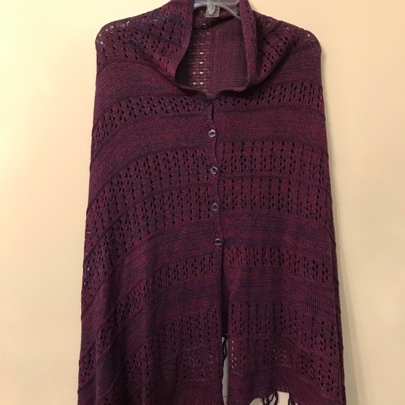 LulaRoe Mimi Poncho - Picture 3 of 5